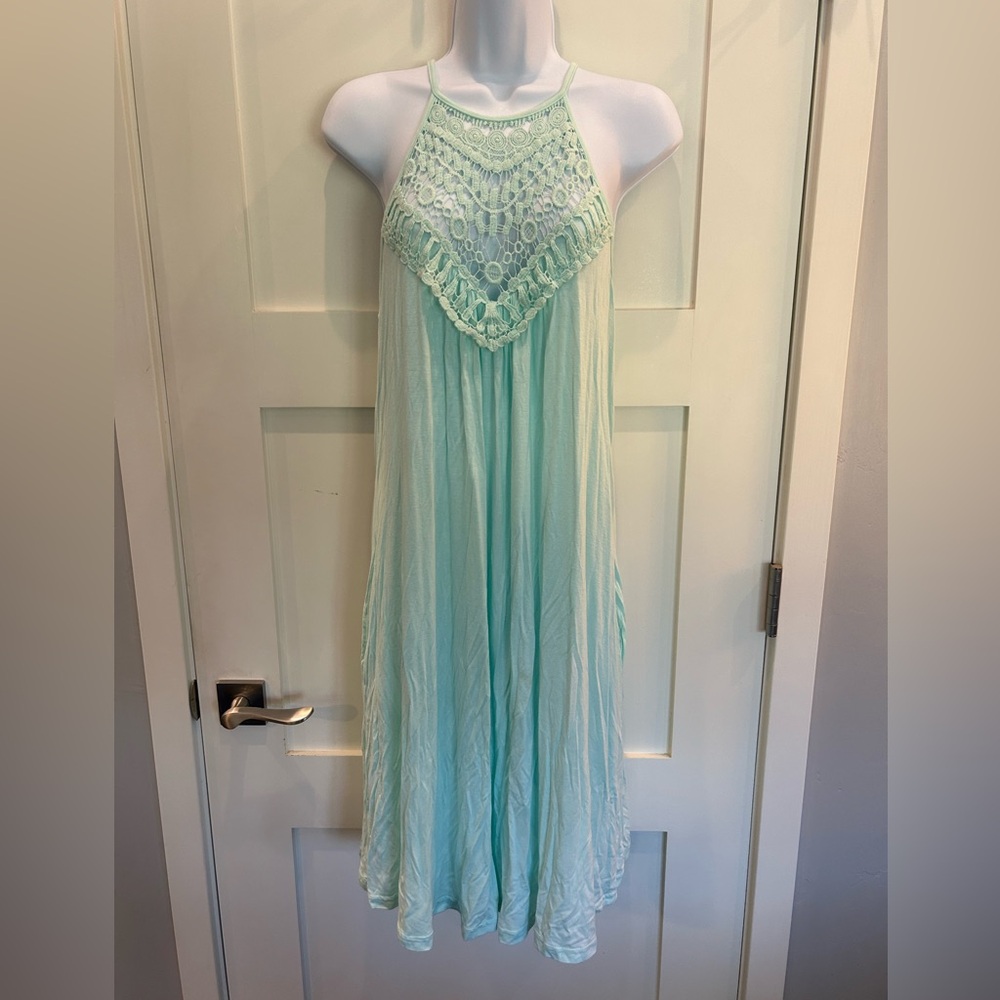 Halter dress/bathing suit cover